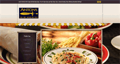 Desktop Screenshot of antonsgreekrestaurant.com